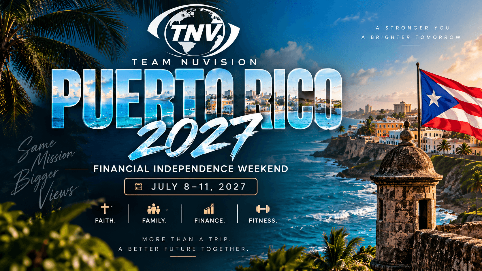 Financial Independence Weekend — A Brighter Tomorrow, Puerto Rico 2027